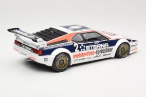 BMW M1 Schnitzer #2 H-J. Stuck Winner Deutsche Automobil Rennsport Trophy Zolder 1982 Minichamps 1:18 155822902 Diecast — photo 2 of 6