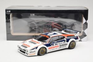 BMW M1 Schnitzer #2 H-J. Stuck Winner Deutsche Automobil Rennsport Trophy Zolder 1982 Minichamps 1:18 155822902 Diecast — photo 6 of 6