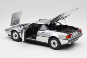 BMW M1 Silver Metallic Norev 1:18 183226 Diecast — photo 5 of 8