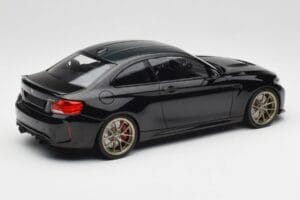 BMW M2 CS F87 Black Metallic With Gold Wheels Minichamps 1:18 155021021 Diecast — photo 2 of 6