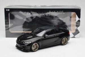 BMW M2 CS F87 Black Metallic With Gold Wheels Minichamps 1:18 155021021 Diecast — photo 6 of 6