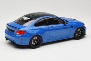 BMW M2 CS F87 Blue Metallic With Black Wheels Minichamps 1:18 155021022 Diecast — photo 2 of 6