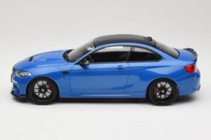 BMW M2 CS F87 Blue Metallic With Black Wheels Minichamps 1:18 155021022 Diecast — photo 5 of 6