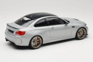 BMW M2 CS F87 Silver with Gold Wheels Minichamps 1:18 155021028 Diecast — photo 2 of 6
