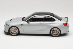 BMW M2 CS F87 Silver with Gold Wheels Minichamps 1:18 155021028 Diecast — photo 3 of 6