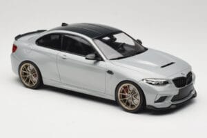 BMW M2 CS F87 Silver with Gold Wheels Minichamps 1:18 155021028 Diecast — photo 4 of 6