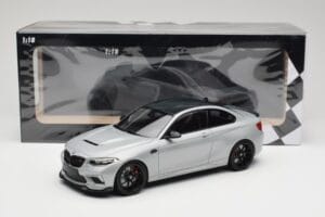 BMW M2 F87 CS Hockenheim Silver Black Wheels Minichamps 1:18 155021024 Diecast — photo 6 of 6