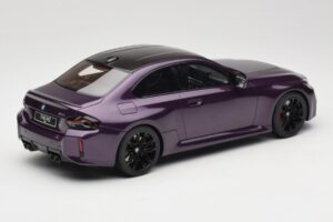 BMW M2 G87 Twilight Purple GT Spirit 1:18 GT946 Resin — photo 2 of 6