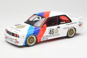 BMW M3 E30 #46 R. Ravaglia / E. Pirro WTCC Calder Park 1987 Minichamps 1:18 180872046-O Diecast
