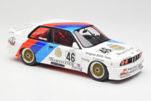 BMW M3 E30 #46 R. Ravaglia / E. Pirro WTCC Calder Park 1987 Minichamps 1:18 180872046-O Diecast — photo 6 of 8