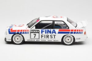 BMW M3 E30 #7 Fina J. Cecotto DTM 1992 AUTOart 1:18 89246 Diecast — photo 3 of 7