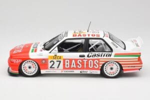 BMW M3 E30 #27 Bigazzi Team S. Soper / A. Hahne 4th Place 24 Hours of Spa 1990 Minichamps 1:18 155902027 Diecast — photo 3 of 6