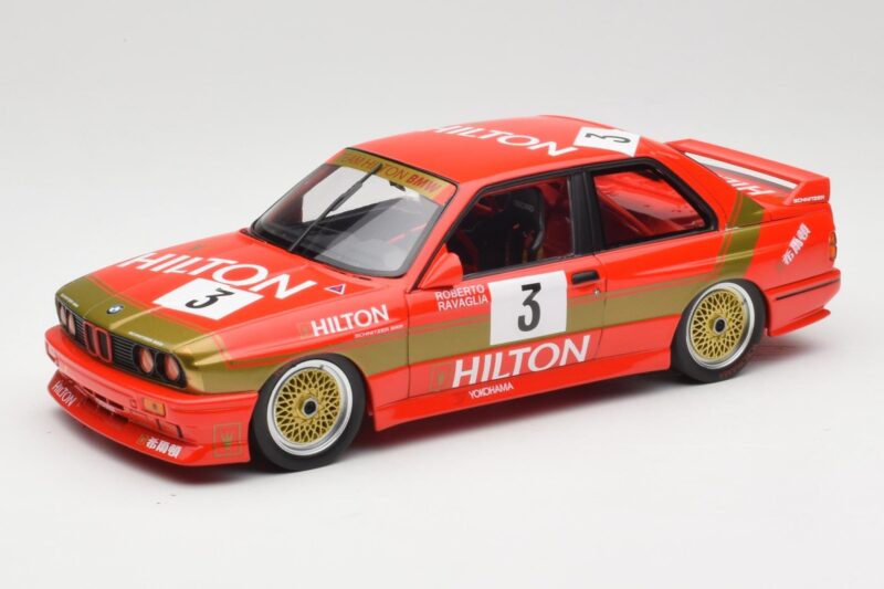 BMW M3 E30 #3 R. Ravaglia Winner Guia Race Macau 1987 Minichamps 1:18 155872003 Diecast