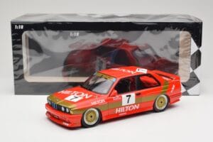 BMW M3 E30 #7 D. Quester 2nd Place Guia Race Macau 1987 Minichamps 1:18 155872007 Diecast — photo 6 of 6