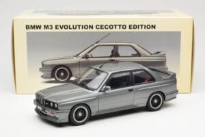 BMW M3 E30 Sport Evolution Cecotto Grey AUTOart 1:18 70567 Diecast — photo 8 of 8