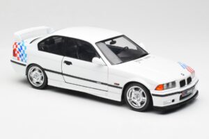 BMW M3 E36 Lightweight White Solido 1:18 S1803903 Diecast — photo 6 of 8