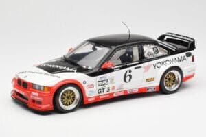 BMW M3 E36 GTR #0 B. Auberlen / M. Simo / P. Cunningham Daytona 24 Hours 1998 UT Models 1:18 39816 Diecast
