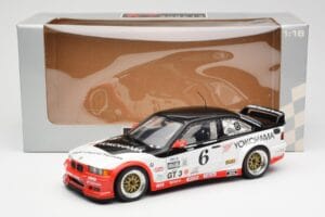 BMW M3 E36 GTR #0 B. Auberlen / M. Simo / P. Cunningham Daytona 24 Hours 1998 UT Models 1:18 39816 Diecast — photo 8 of 8