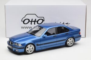 BMW M3 E36 Sedan Blue Otto 1:18 OT1082 Resin — photo 6 of 6
