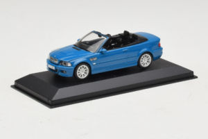 BMW M3 E46 Cabriolet Blue Minichamps 1:43 BMW015 Diecast — photo 2 of 4