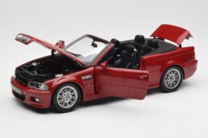 BMW M3 E46 Cabriolet Red Kyosho 1:18 08505R Diecast — photo 2 of 8