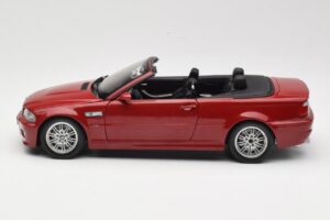 BMW M3 E46 Cabriolet Red Kyosho 1:18 08505R Diecast — photo 4 of 8