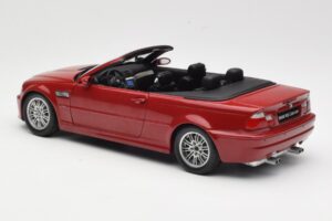 BMW M3 E46 Cabriolet Red Kyosho 1:18 08505R Diecast — photo 7 of 8