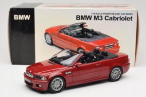 BMW M3 E46 Cabriolet Red Kyosho 1:18 08505R Diecast — photo 8 of 8
