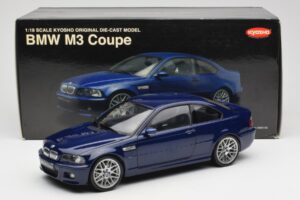 BMW M3 E46 Blue Kyosho 1:18 08503BL Diecast — photo 8 of 8