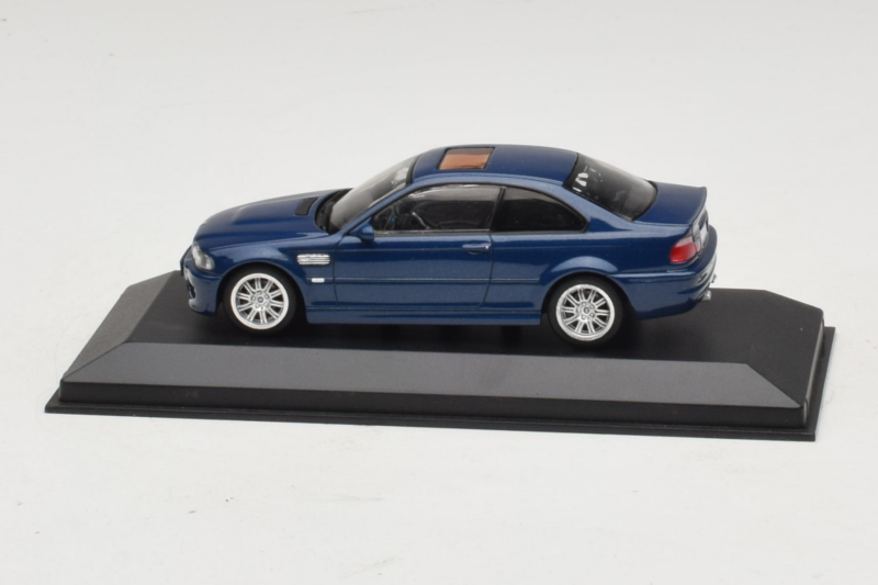 BMW M3 E46 Blue Minichamps 1:43 BMW014 Diecast