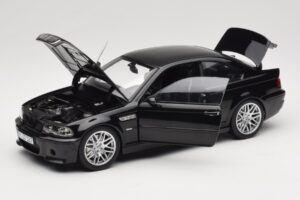 BMW M3 E46 CSL Sapphire Black Norev 1:18 183017 Diecast — photo 2 of 8