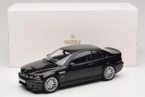 BMW M3 E46 CSL Sapphire Black Norev 1:18 183017 Diecast — photo 8 of 8