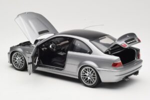 BMW M3 E46 CSL Silver Kyosho 1:18 08506S Diecast — photo 5 of 8