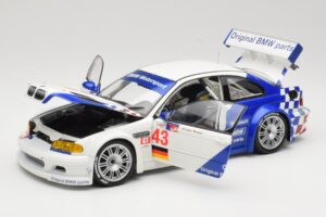 BMW M3 E46 GTR #24 D. Muller / J. Muller / H.-J. Stuck ALMS 2001 Minichamps 1:18 80430139184 Diecast — photo 2 of 8
