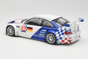 BMW M3 E46 GTR #42 J. Muller / J-J. Lehto ALMS 2001 Minichamps 1:18 80430139183-R1 Diecast — photo 7 of 8