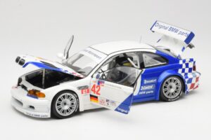BMW M3 E46 GTR #42 J. Lehto / P. Ekblom ALMS 2001 Minichamps 1:18 100012142 Diecast — photo 2 of 8