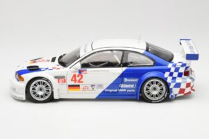 BMW M3 E46 GTR #42 J. Lehto / P. Ekblom ALMS 2001 Minichamps 1:18 100012142 Diecast — photo 4 of 8