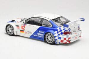 BMW M3 E46 GTR #42 J. Lehto / P. Ekblom ALMS 2001 Minichamps 1:18 100012142 Diecast — photo 7 of 8