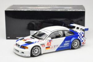 BMW M3 E46 GTR #42 J. Lehto / P. Ekblom ALMS 2001 Minichamps 1:18 100012142 Diecast — photo 8 of 8