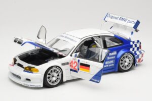 BMW M3 E46 GTR #42 J. Lehto / J. Muller ELMS 2001 Minichamps 1:18 100012192 Diecast — photo 2 of 8
