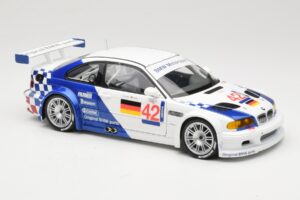 BMW M3 E46 GTR #42 J. Lehto / J. Muller ELMS 2001 Minichamps 1:18 100012192 Diecast — photo 6 of 8
