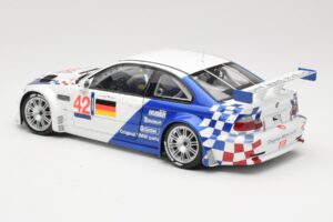 BMW M3 E46 GTR #42 J. Lehto / J. Muller ELMS 2001 Minichamps 1:18 100012192 Diecast — photo 7 of 8