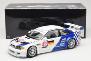 BMW M3 E46 GTR #42 J. Lehto / J. Muller ELMS 2001 Minichamps 1:18 100012192 Diecast — photo 8 of 8