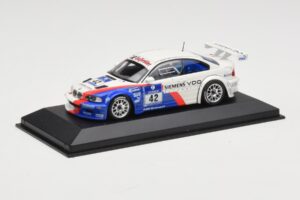 BMW M3 E46 GTR #42 P. Muller / J. Muller / H-J. Stuck / P. Lamy ADAC 24h Nurburgring 2004 Minichamps 1:43 BMW001 Diecast — photo 2 of 4
