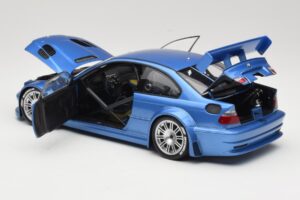 BMW M3 E46 GTR Street Blue Minichamps 1:18 80430302540 Diecast — photo 5 of 8
