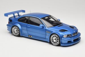 BMW M3 E46 GTR Street Blue Minichamps 1:18 80430302540 Diecast — photo 6 of 8