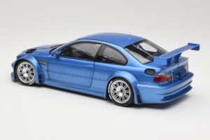 BMW M3 E46 GTR Street Blue Minichamps 1:18 80430302540 Diecast — photo 7 of 8