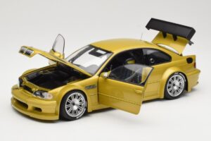BMW M3 E46 GTR Street Phoenix Yellow Minichamps 1:18 80430309444 Diecast — photo 2 of 8