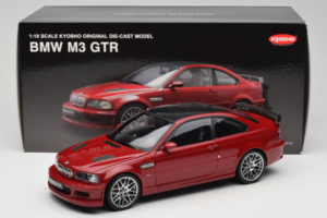 BMW M3 E46 GTR Street Red Kyosho 1:18 08507R Diecast — photo 8 of 8