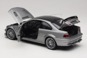 BMW M3 E46 GTR Street Silver Grey Kyosho 1:18 08507S Diecast — photo 5 of 8